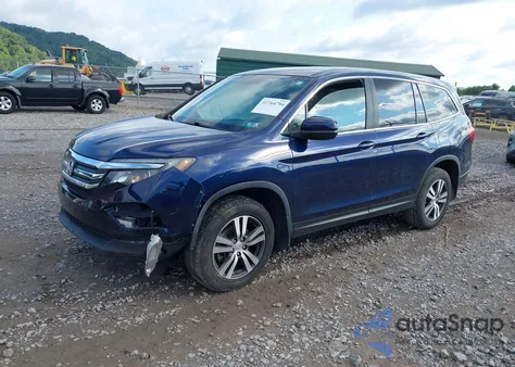 2018 Honda Pilot Ex z USA, uszkodzony, nr VIN 5FNYF6H30JB067638